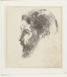 Portret van Pierre Bonnard