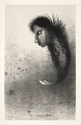 De verzoeking van Sint Antonius Eerste Serie: Toen verscheen er een eigenaardig wezen..., 1888