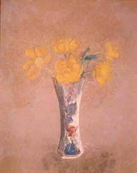 Vaas met bloemen