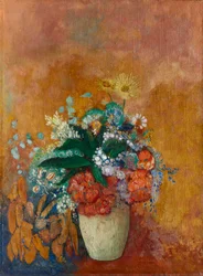 Vaas met bloemen, ca. 1905