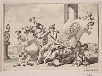 Peder Lasson. Allegorische Omgeving