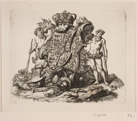 Het Deense koninklijke wapen