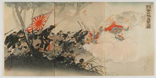 Slag bij Jinzhou, Meiji-periode, 1894