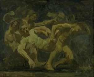 De strijd om het lijk van Patroclus