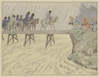 Karel Frederik, keurvorst van Baden, brengt hulde aan Napoleon