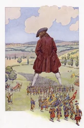 Illustratie voor Gullivers Reizen