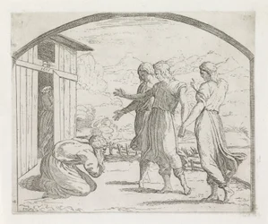 Abraham en de drie engelen