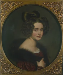 Portret van Olimpiada Ryumina, 1826