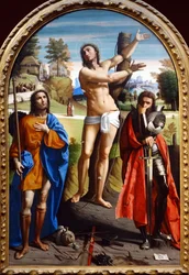Heiligen Sebastian, Roch en Demetrius
