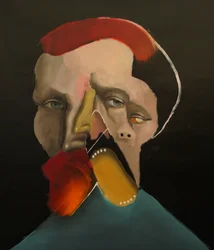 Another Vincent, 2022 (olieverf en acryl op doek)