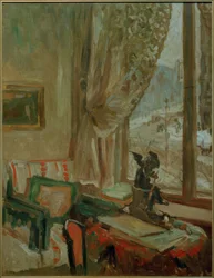 Uitzicht op het Romaanse Huis, Berlijn