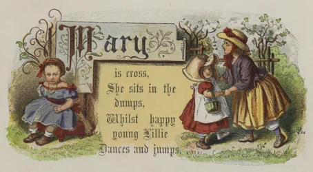Mary is boos (kleur litho)