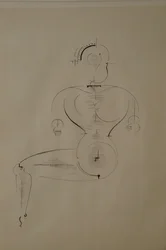 Figuur van de zijkant: Figuur H2 zittend