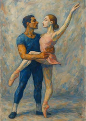 Elegante balletomhelzing