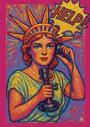 De oproep van Lady Liberty