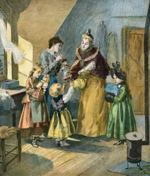 Liefdadigheid op eerste kerstdag