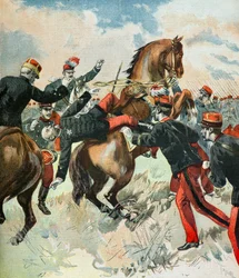 De dood van generaal Theophile Ferron
