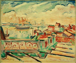 De haven van Antwerpen