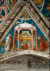 Sint Augustinus onderwijst retoriek in Carthago