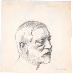 Hoofd van brouwer J.C. Jacobsen