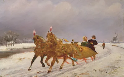 Troika in de sneeuw