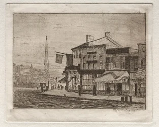 Cleveland, Woodland Avenue en Eagle Street