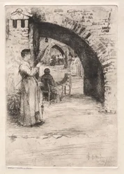 Etsen van Venetië: Nettenmakers, 1881