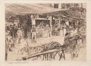 Oude Markt, Florence, 19e-20e eeuw