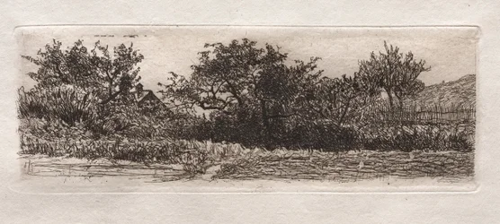 Daken en bomen, 1879
