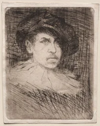 Zelfportret in Kostuum, 1880