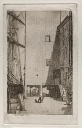 Schip en lift, 1878