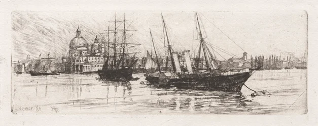 Twee boten, Venetië