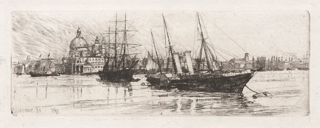 Twee boten, Venetië