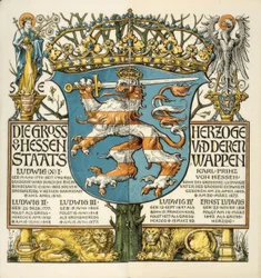 De Groothertogen van Hessen en hun Staatswapen