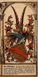 De stamwapens van de Duitse vorstenhuizen: De Zähringer