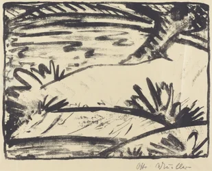 Landschap met Boom en Water
