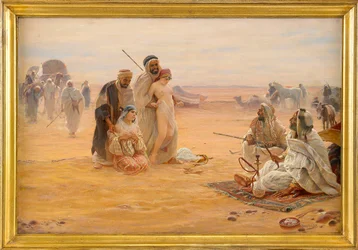De slavenmarkt, 1910, 80x120 cm, privécollectie