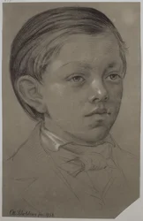 Kinderbildnis des Wilhelm Amandus Beer