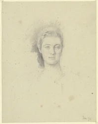 Portret van juffrouw Martin