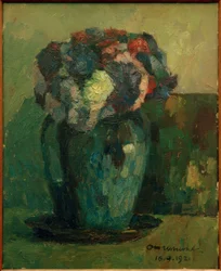Vaas met Asters