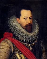 Portret van de condottiere Alexander Farnese, hertog van Parma