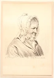 Mevrouw Anneken Marie von Würden geb. Sponum, schoonmoeder van H.E. Freund