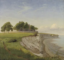 Højerup Kerk op de Kliffen van Stevns, Seeland