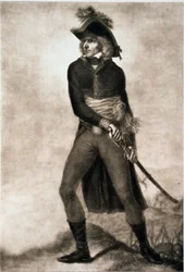 Carl XIV Johan van Zweden, toen hij veldmaarschalk van Frankrijk was, ca. 1804-1810