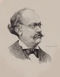Portret van de Componist Charles Lecocq 1832-1918