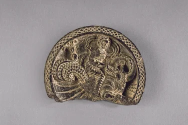 Palet met Nereïde op een Aquatische Draak, ca. 50-75