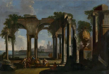Sint Paulus predikend in Campagna