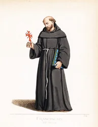 Geestelijk kostuum: een franciscaanse monnik