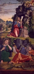 Jezus in de tuin, door Paolo Cavazzola