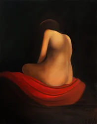 Zonder titel, 2016 (olieverf op houtpaneel)